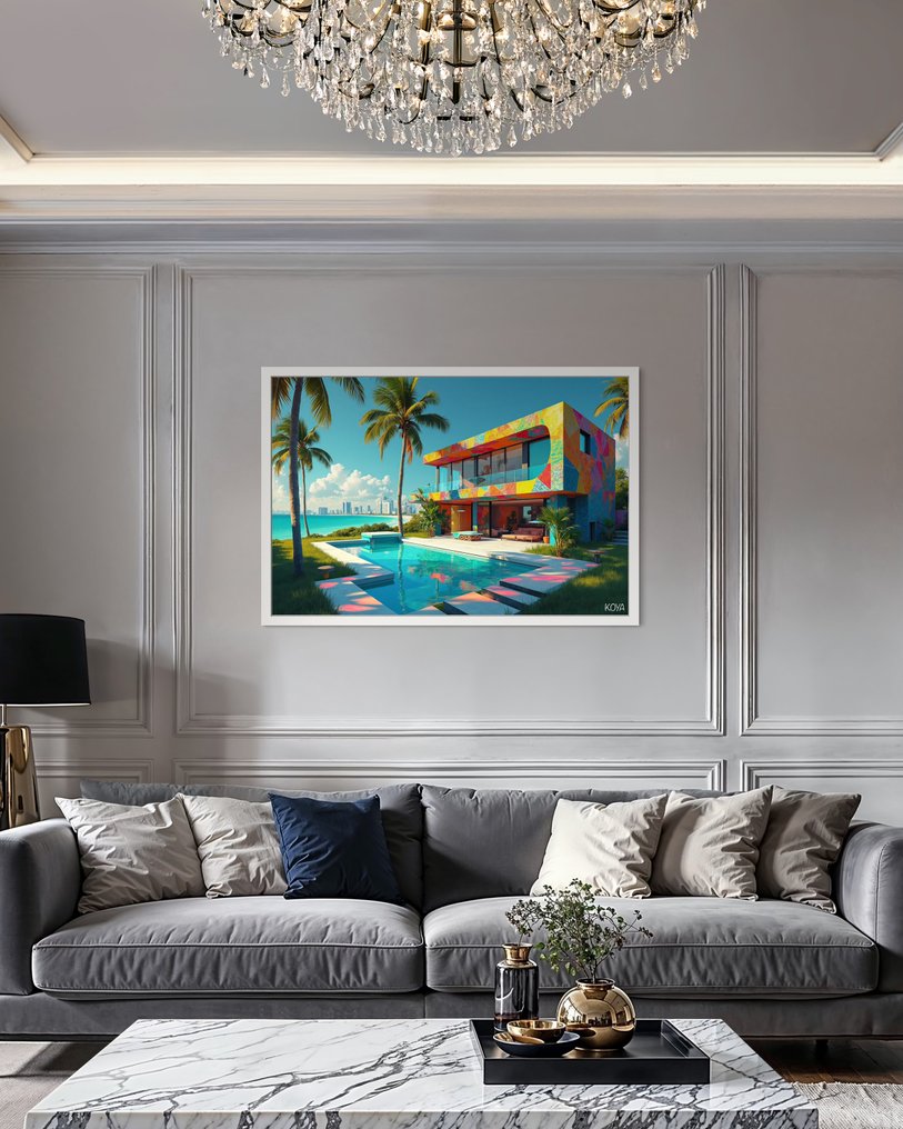 KOYA (1967) - Artist House in Palm Beach 1/1 XL #1.0