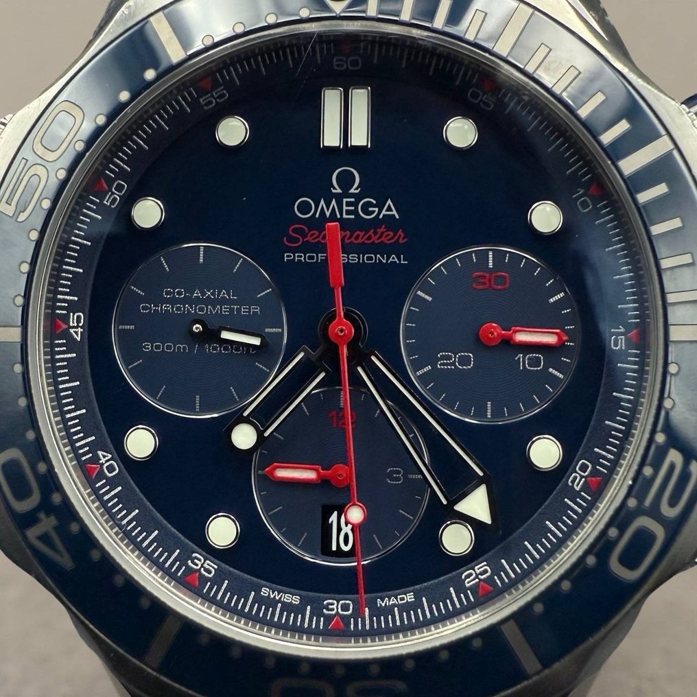 Omega - Seamaster Diver 300M Co-Axial Chronograph - 1617/751 - Herre - 2000-2010  #3.2