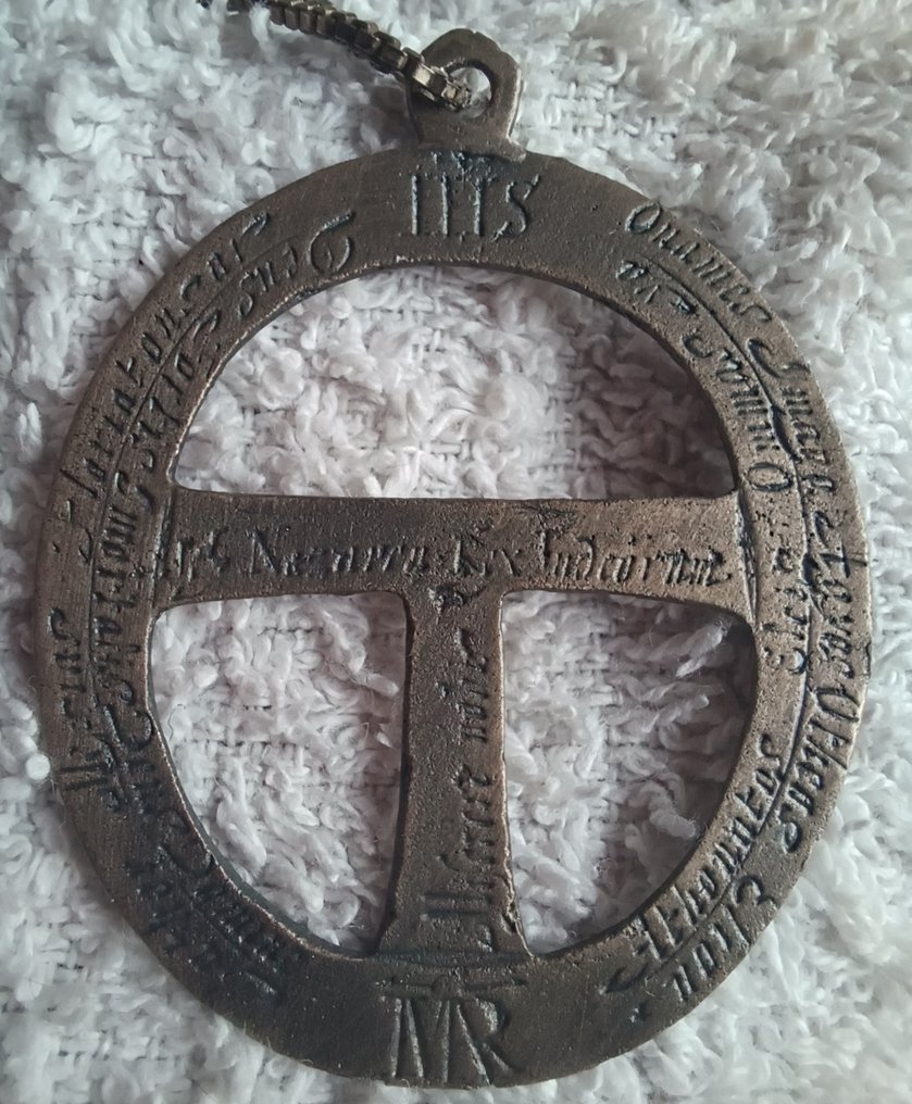 pewter casting - Amulet - Old plague amulet, Tau-Kr #1.0