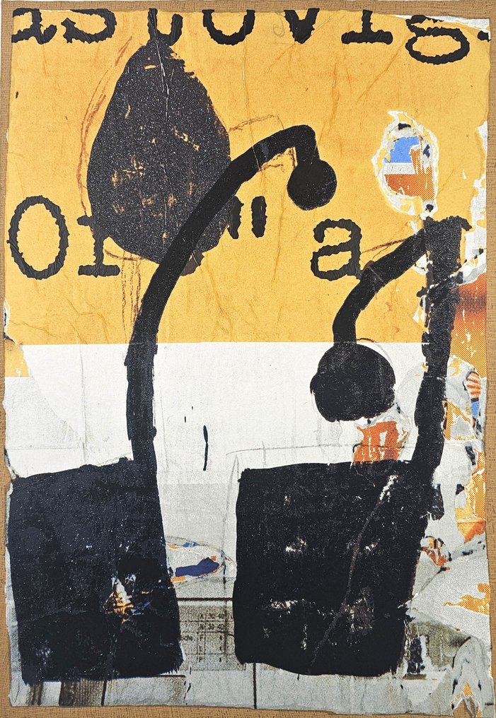 Mimmo Rotella (1918-2006) - Mirò in Nero #4.3