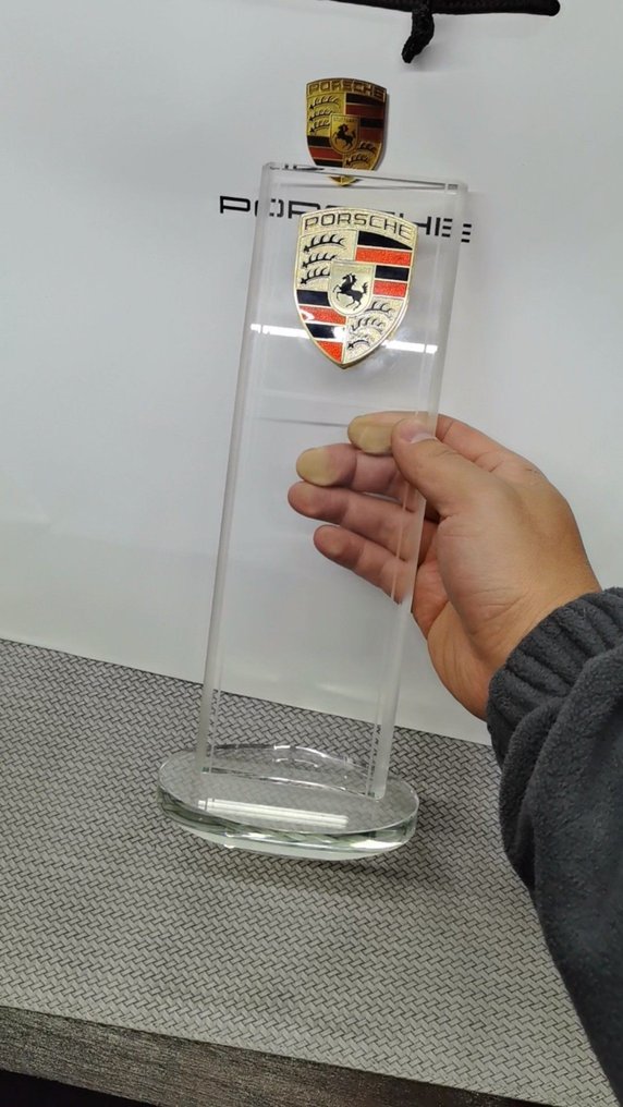 Porsche - Βάρος χαρτιού - Porsche crystal stand, - Κρύσταλλο #1.0