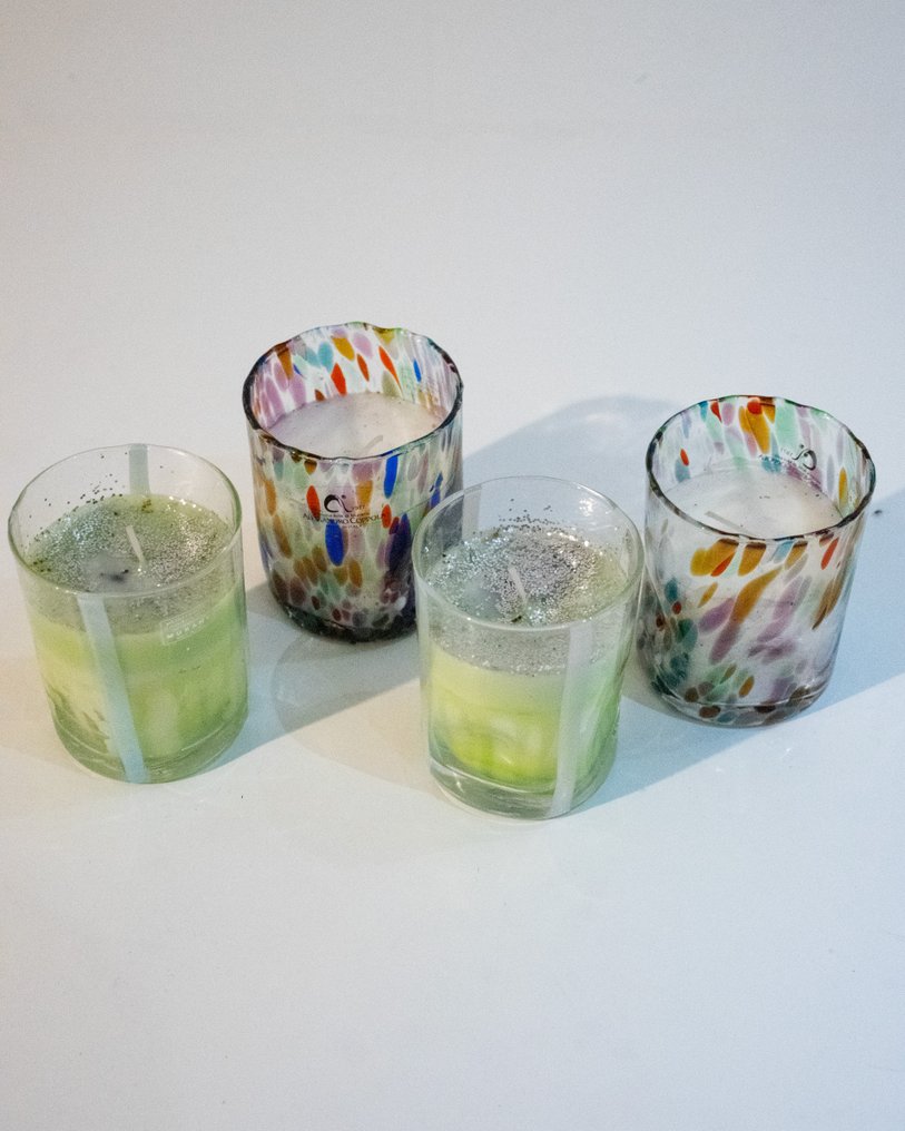 Ribes Atelier - 饮具 (4) - 免运费 欧元区 - 玻璃 - candela #1.0