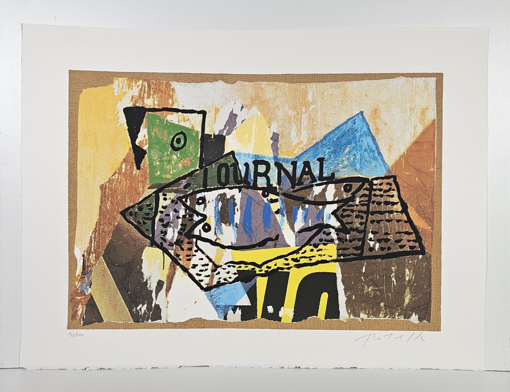Mimmo Rotella (1918-2006) - Il Giornale di Picasso #2.1