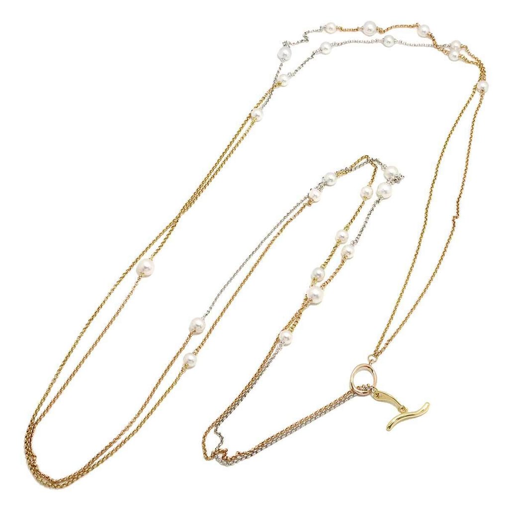 Mikimoto - 项链 - 18K包金 黄金, 玫瑰金, 白金 #1.0