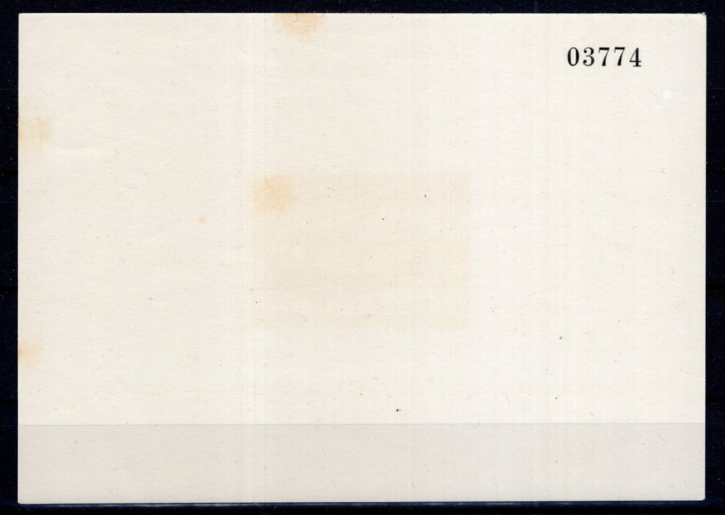 西班牙 1937 - 橙色齿形和切割的托莱多块 - Edifil 836, 838 #3.2