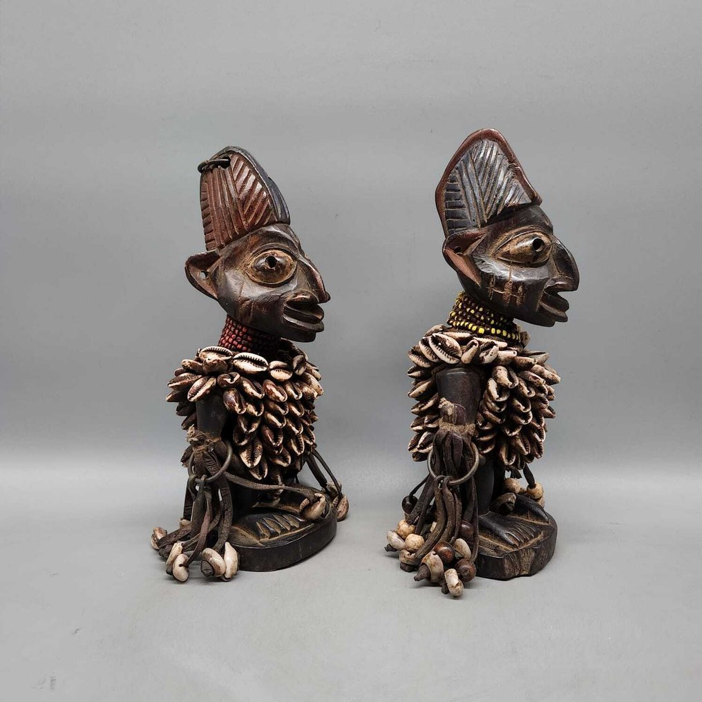 Couple Fétiche ibeji - Γλυπτό - Γιορούμπα - Νιγηρία  (χωρίς τιμή ασφαλείας) #3.2