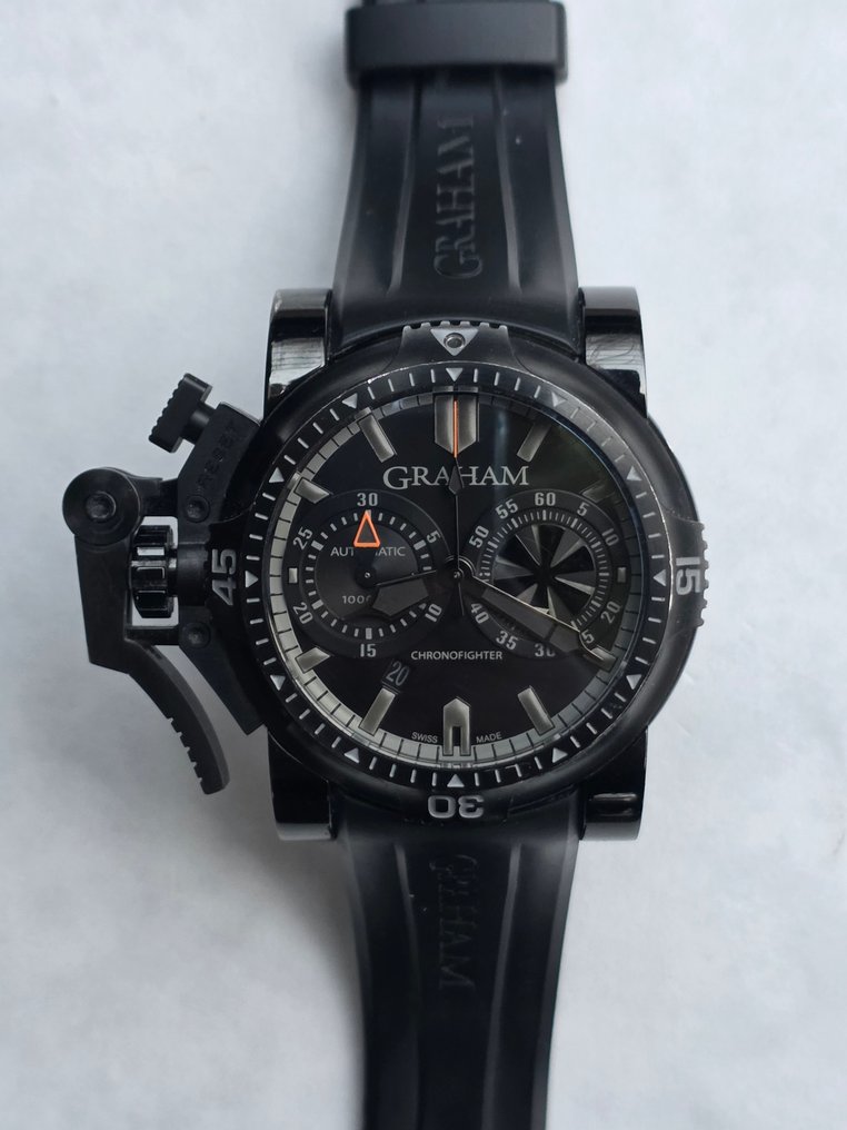 Graham - Chronofighter - χωρίς τιμή ασφαλείας - Diver Deep Black 2OVEB.B40A - Άνδρες - 2014 #1.0