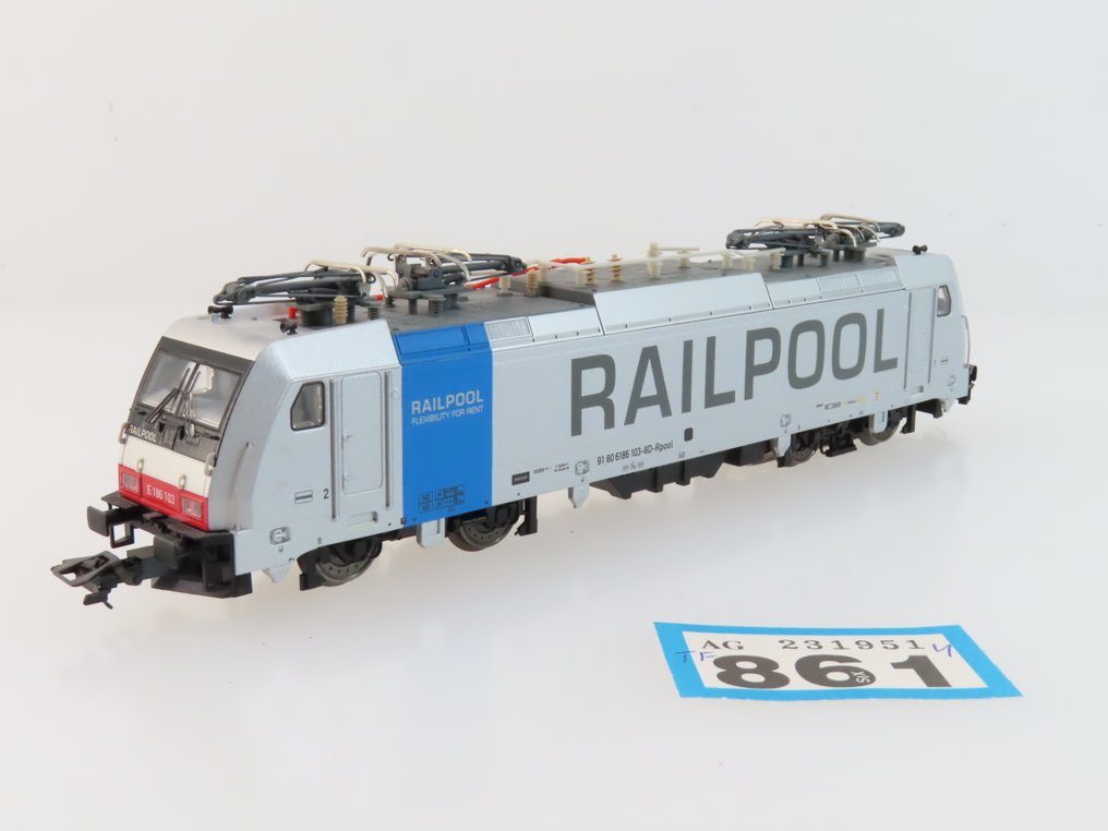 Märklin H0 - 29450 - Elektrisk lokomotiv (1) - BR 186 - Railpool #2.1