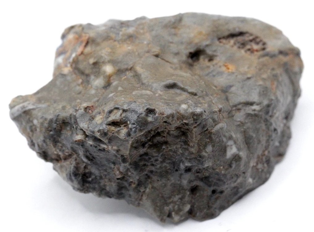 Σεληνιακός μετεωρίτης Touat 008 Σεληνιακό λιωμένο μπρεκία μετεωρίτη, εξαιρετικά σπάνιο σεληνιακό, αυτό είναι ένα από τα - 70.3 g #3.2