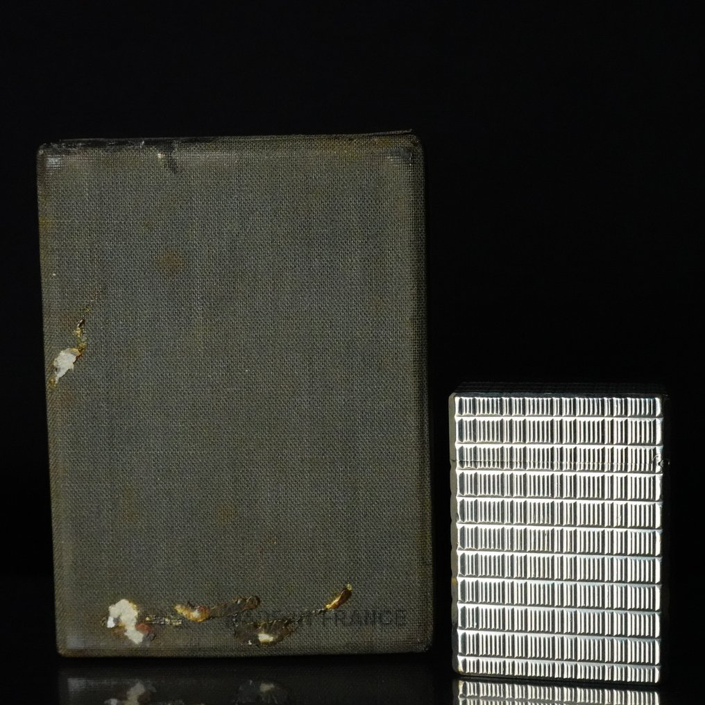 S.T. Dupont - Vintage Gas Lighter Ligne 1 Short - No reserve price - Lighter - Silver plated #3.2