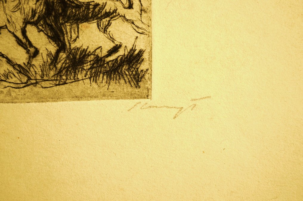 Max Slevogt (1868-1932) - Combat contre le tigre (1911) #2.1