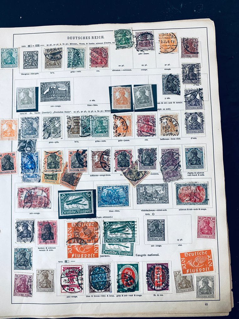 德意志帝国  - 收藏/研究者：德意志帝国及其地区在旧相册页上的资料 #3.2