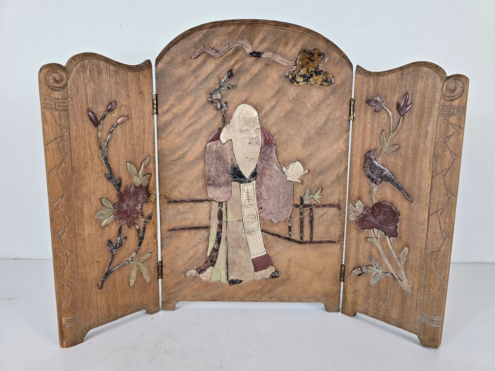 Pannello - Legno, Osso - Cina (Senza prezzo di riserva) #1.0