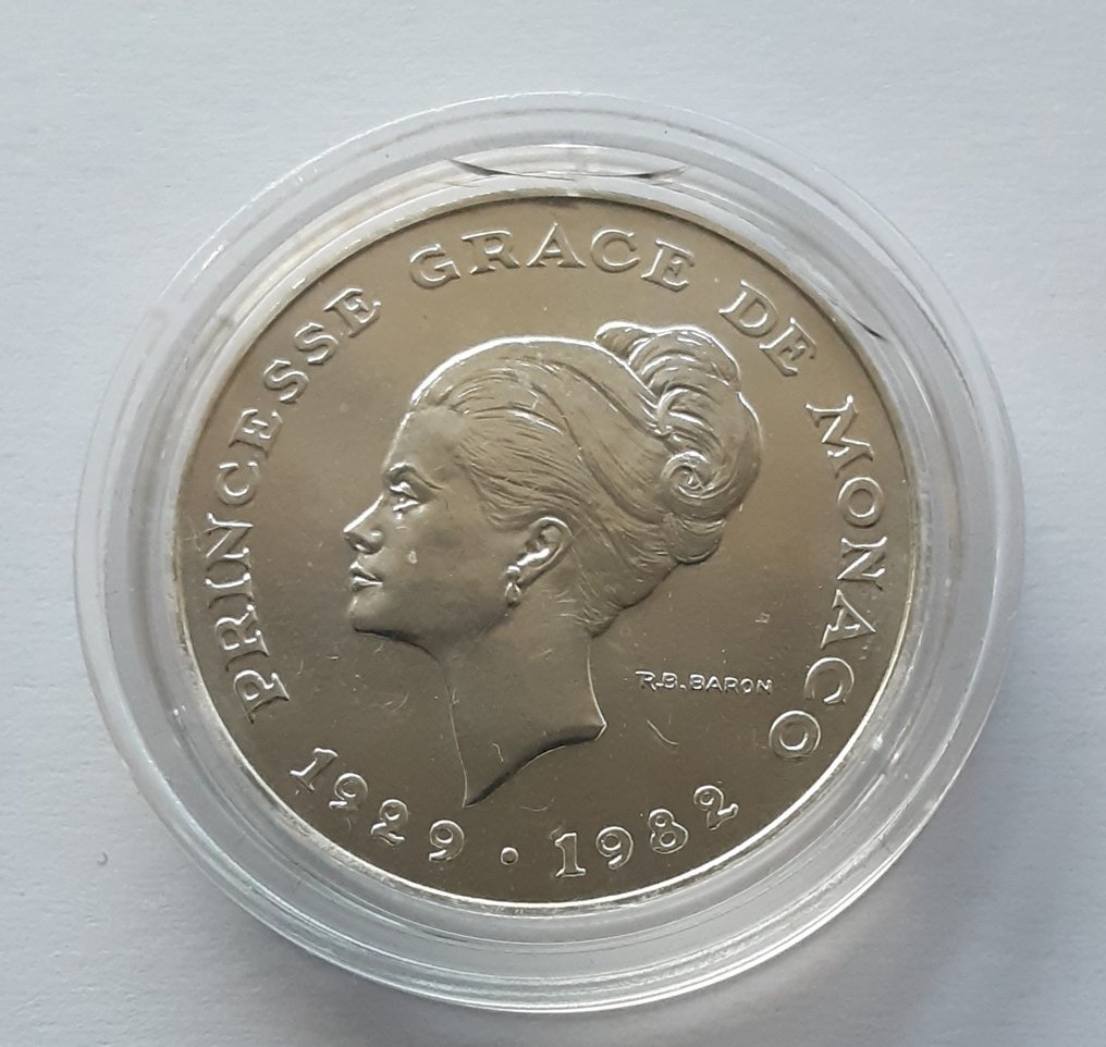 Monaco. 10 Francs 1982 Grace Kelly  (No reserve price) #1.0