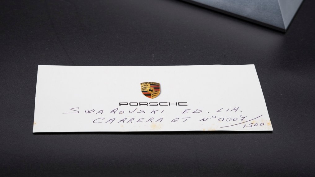 Γλυπτό, Porche Carrera GT Swarovski - Limited Edition - 5 cm - Κρύσταλλο #4.3