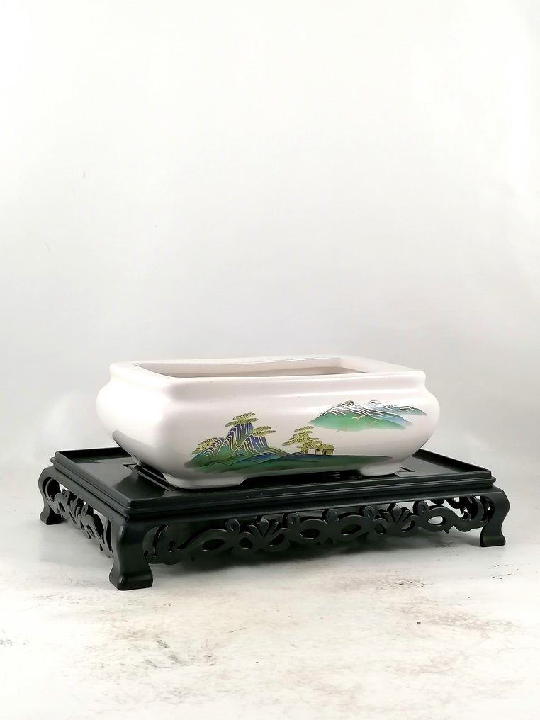 Wazon (2)  - Ceramika - Doniczka do bonsai. #1.0