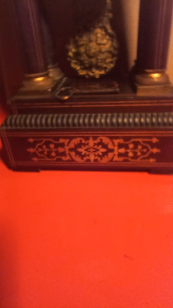 Portico-ur -   Træ, Bronze, Messing - 1850-1900 #4.3