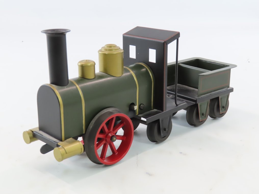 Märklin 1 - 11111 - 带煤水车的蒸汽机车 (1) - ¨Storchenbein”，复制品配备钟表机芯 #1.0