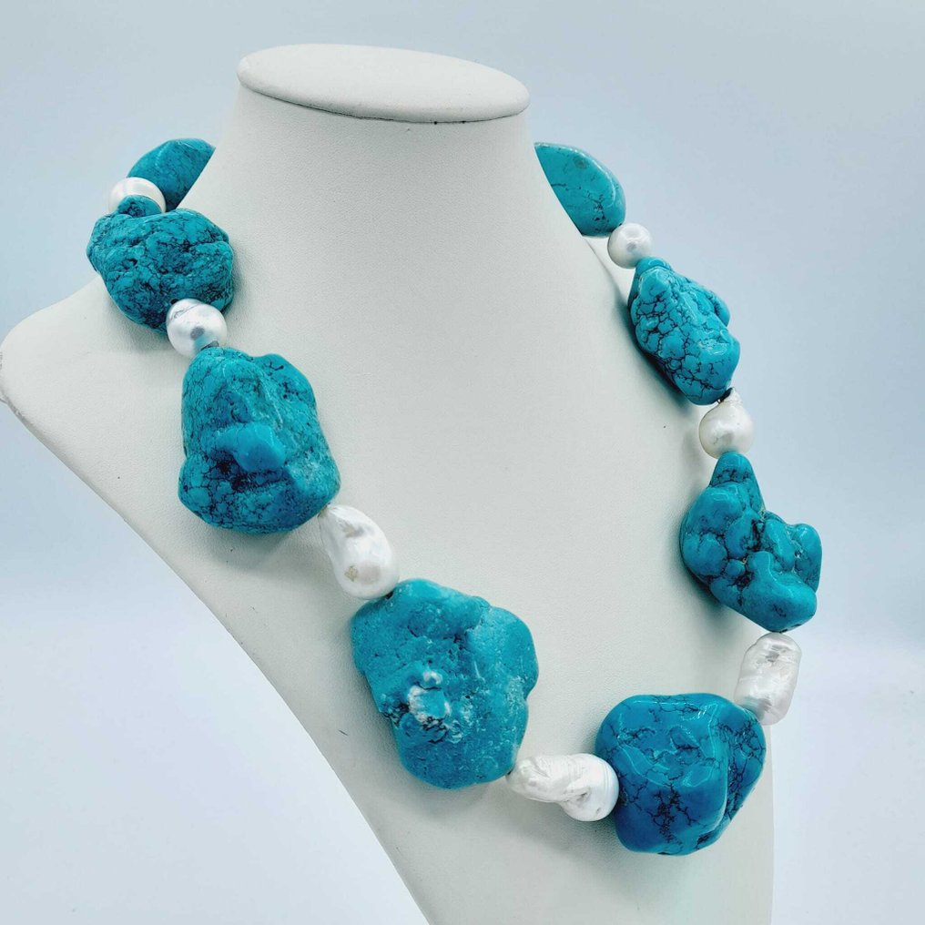 Sin precio de reserva - Collar - 18 quilates Oro blanco #2.1