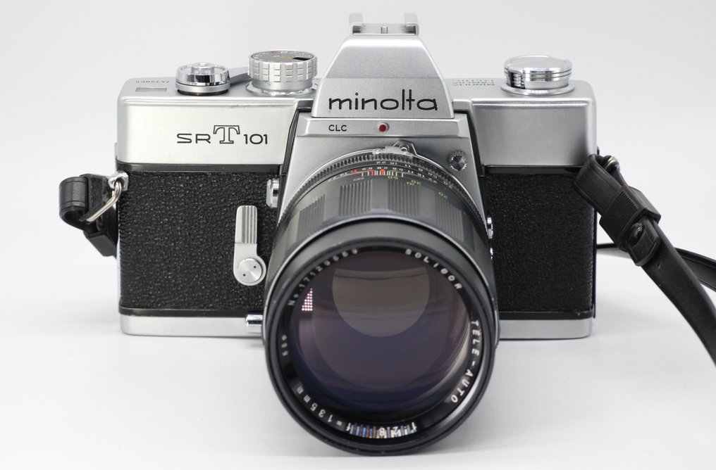 Minolta SRT 100 + Soligor 2,8/135mm + 35-200mm Αναλογική φωτογραφική μηχανή #2.1