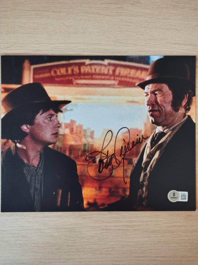 Back to the Future - Burton Gilliam - Autograph, Photo with Beckett COA #1.0