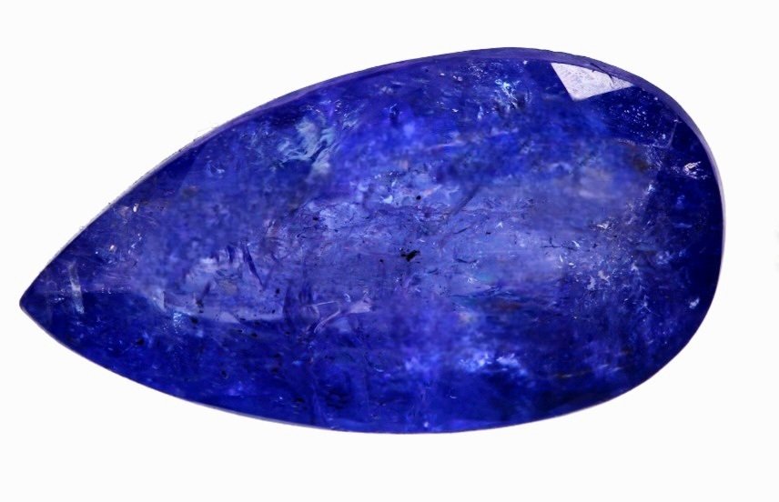 没有保留价 蓝色, 紫罗兰色 坦桑石  - 9.82 ct - 西班牙宝石学院（IGE） #1.0