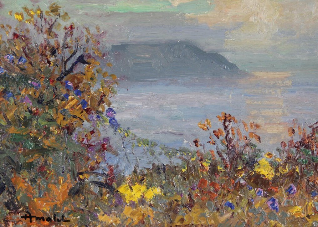 Albert Malet (1905-1986) - Paysage côtier #3.2