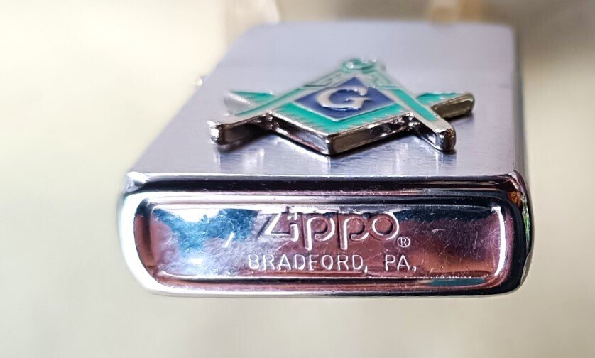 Zippo - Masónico. - χωρίς τιμή ασφαλείας - Αναπτήρας τσέπης - Χάλυβας #3.2
