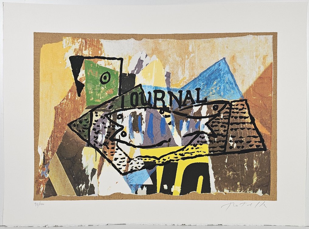 Mimmo Rotella (1918-2006) - Il Giornale di Picasso #3.2