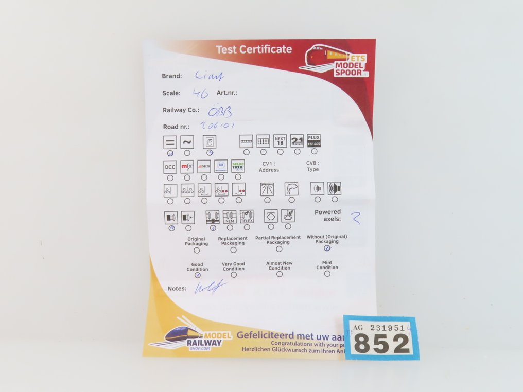 Lima H0 - 208135 - Locomotora diésel (1) - 2061 - ÖBB #4.3