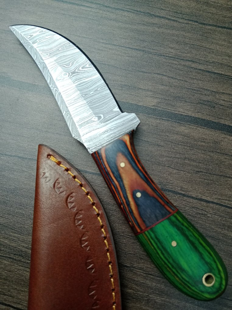 Obsidian - 厨刀 - Kitchen knife set -  介绍 Obsidian 定制系列厨师刀，传统工艺制作 - 专用钢 - 法国 #1.0