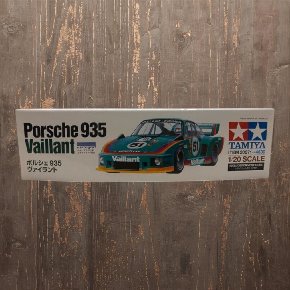 Tamiya - Speelgoedauto 1/20 SCALE PORSCHE 935 VAILLANT - 2010-2020 - Japan #3.2