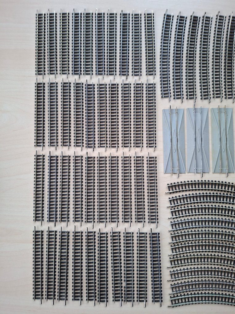 Minitrix N轨 - 4900 serie - 模型火车车轨 (191) - 拼盘轨道与圣诞装饰 #1.0