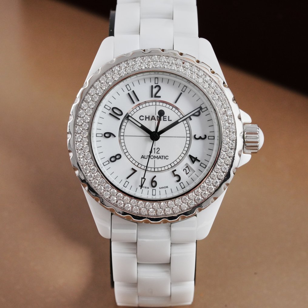 Chanel - J12 Diamond Bezel - H0969 - Unisex - 2010-2020  #2.1