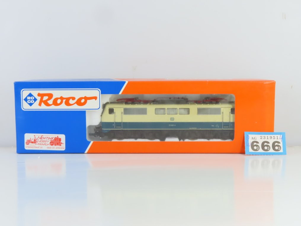 Roco H0 - 63640 - Ηλεκτροκίνητη ατμομηχανή (1) - BR 111 - DB #3.2