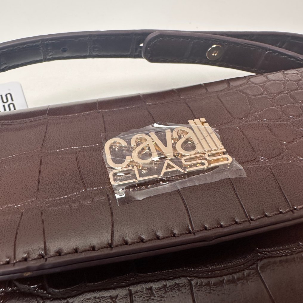 Roberto Cavalli - Cavalli Class - Croco Messenger Bag - Τσάντα ταχυδρόμου #2.1
