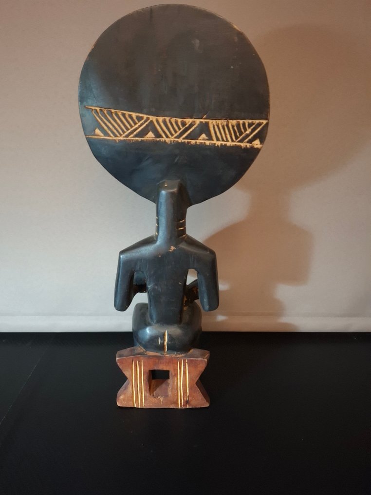 Φιγούρα μητρότητας - Αφρική - Χειροποίητο ξύλινο άγαλμα (χωρίς τιμή ασφαλείας) #2.1