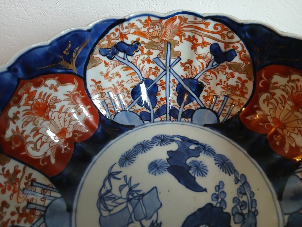 Μπολ - Πορσελάνη - Imari σκάφος, μεγάλο μπολ #2.1