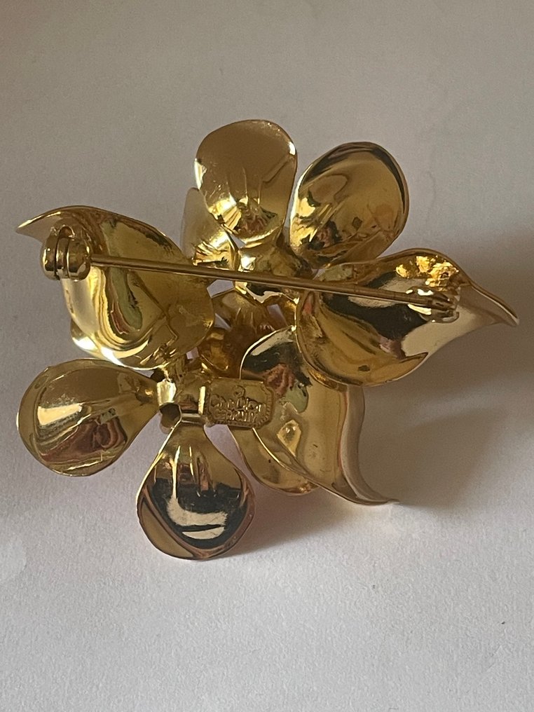 Christian Dior - Forgyldt - Broche #4.3
