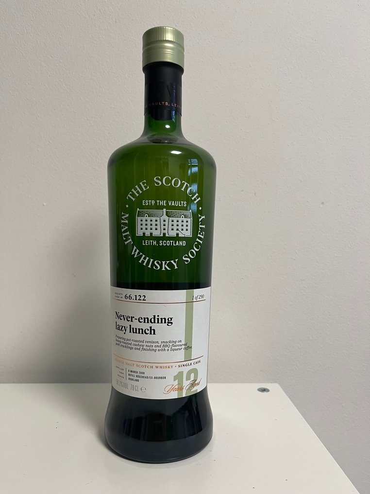 Ardmore 2006 12 years old Never-ending lazy lunch - Cask no. 66.122 - 苏格兰麦芽威士忌协会  - b. 2010s - 70厘升 #1.0