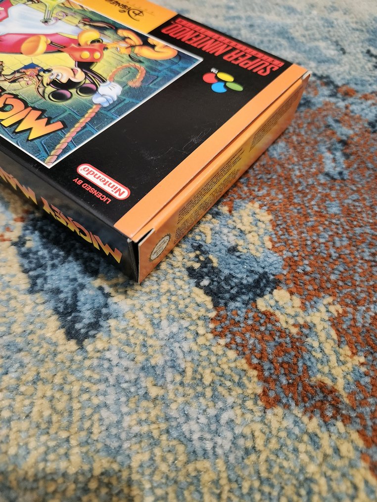 Nintendo - Snes - Mickey Mania EUR CIB MINT Super Nintendo - Videospill - I original eske #4.3