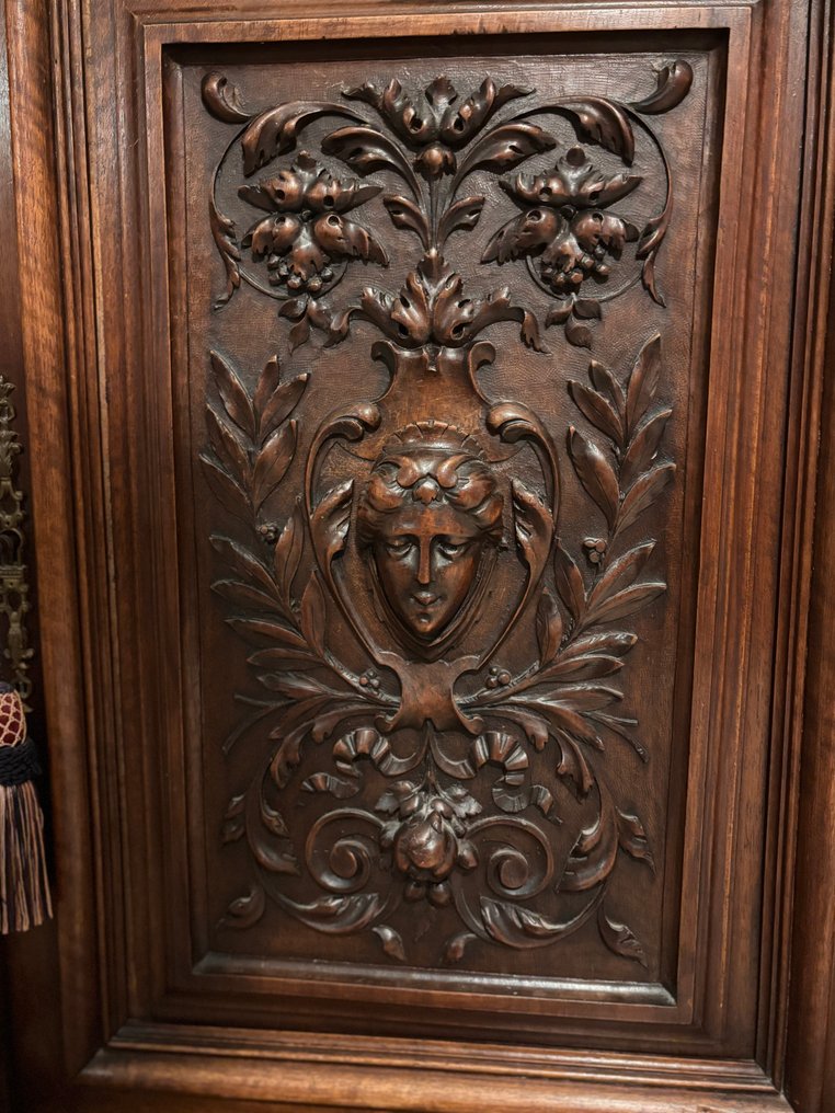 Skänk - Ek - Massivt ek hörnskåp #1.0