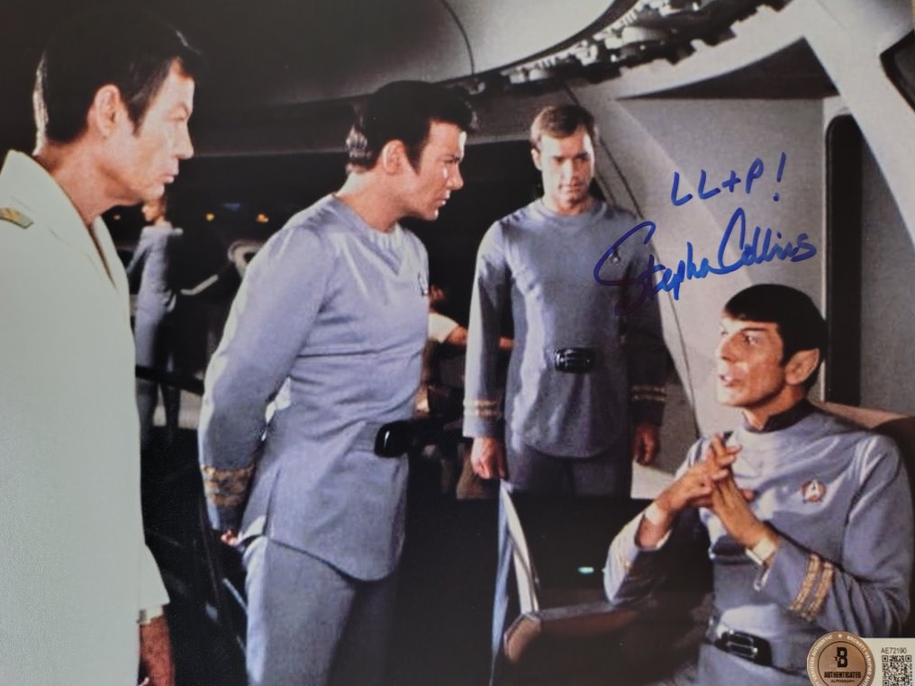 Star Trek: The Motion Picture - Stephen Collins (Commander Willard Decker) - Autograph, Photo with Beckett COA #2.1