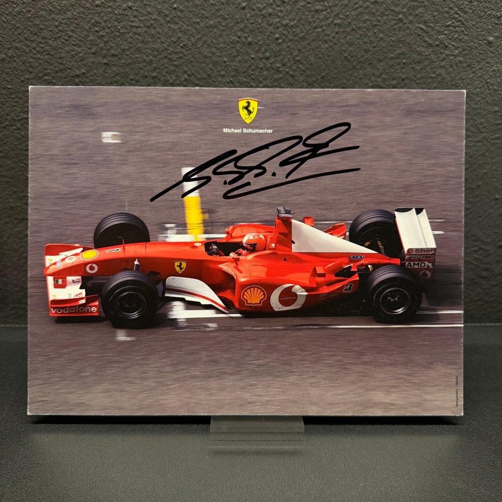 法拉利 - Formula 1 - Michael Schumacher - Rubens Barrichello - 2002 - 粉丝卡 #1.0