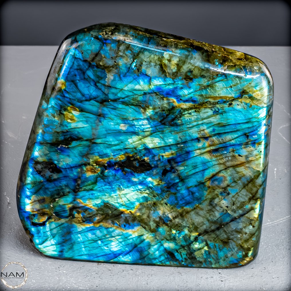 天然一等品质拉布拉多石 抛光的- 2784.41 g #1.0