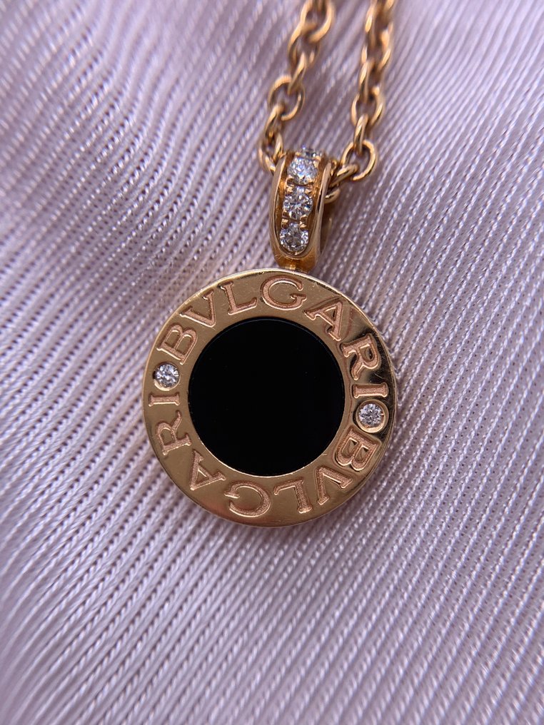 Bvlgari - Κολιέ - Bvlgari Bvlgari - 18 καράτια Κίτρινο χρυσό Όνυχας - Διαμάντι #3.2