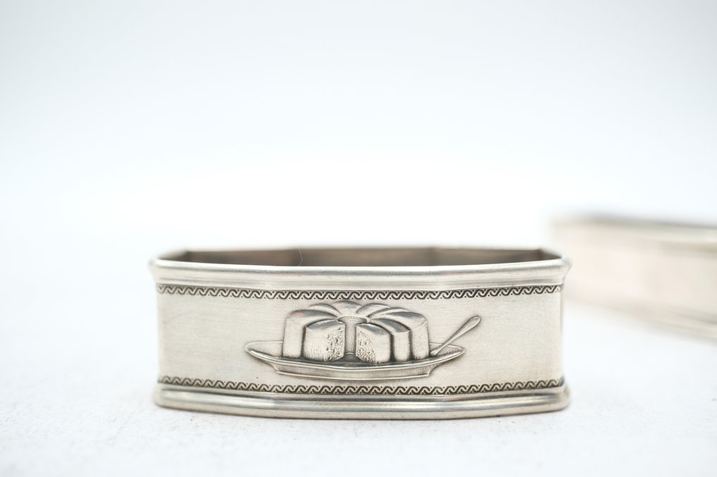 Serviet ring (2) - .833 sølv - Servietringe #2.1