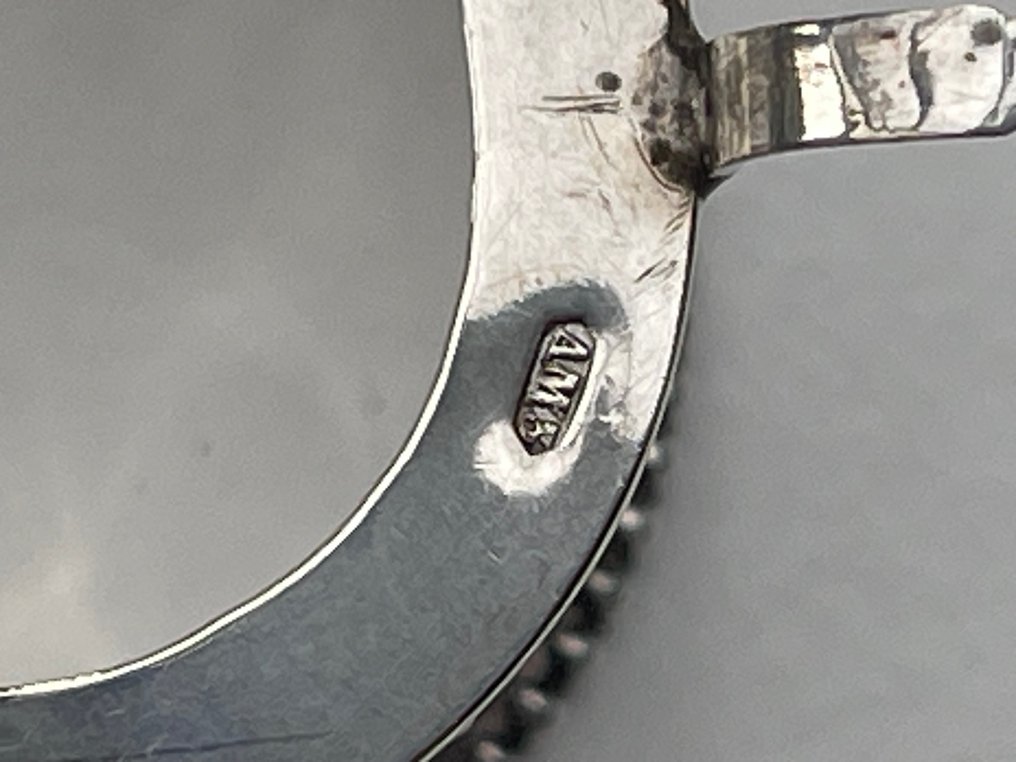 Salt båd - .833 sølv - Antik saltkar #3.2