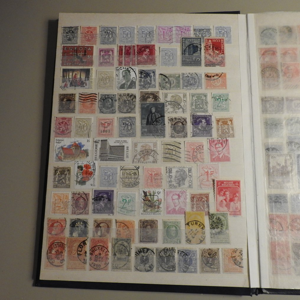 Βέλγιο  - φάκελος με γραμματόσημα από το Βέλγιο #2.1