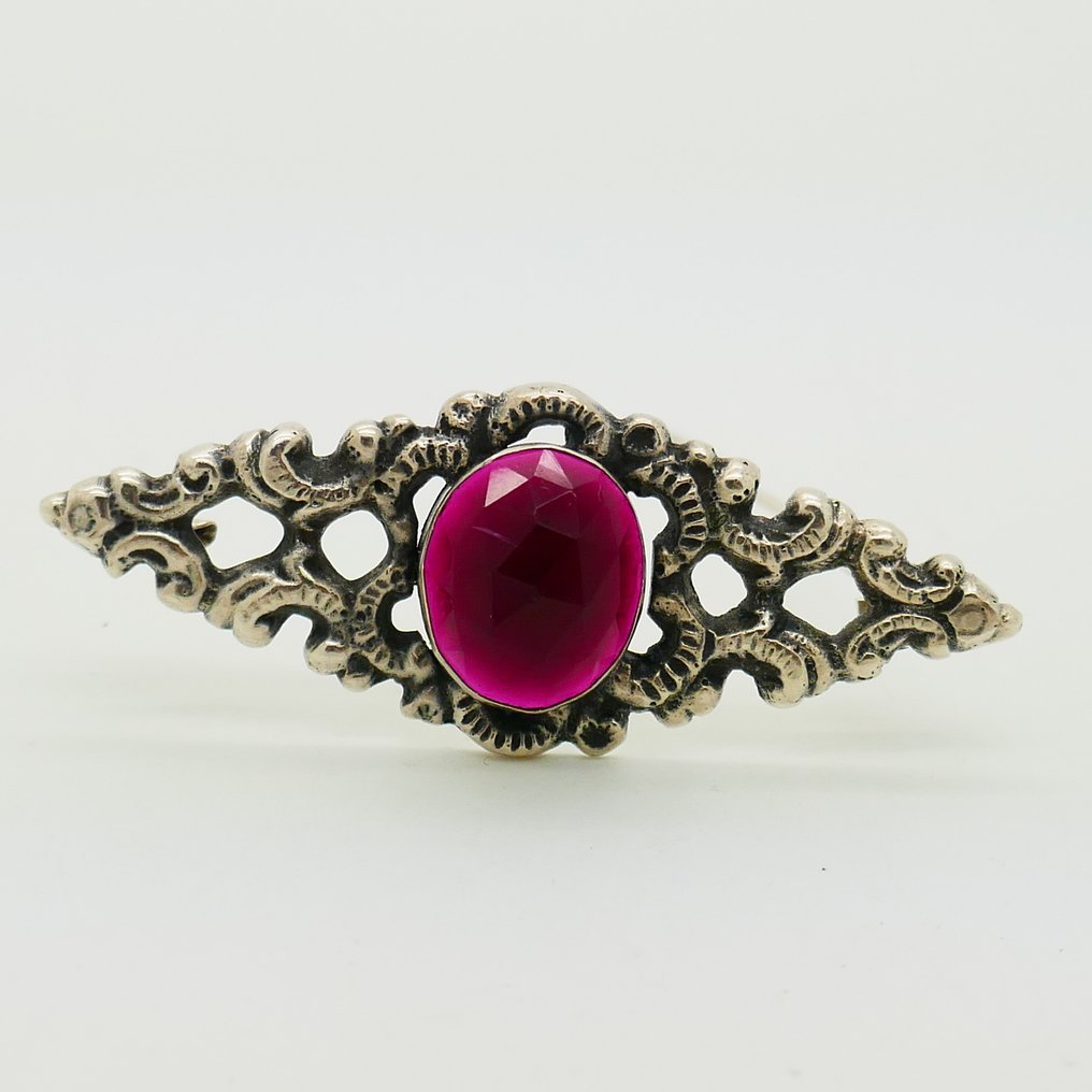 Ingen mindstepris - Broche Sølv - J. Verkerk (1913-1946) #4.3